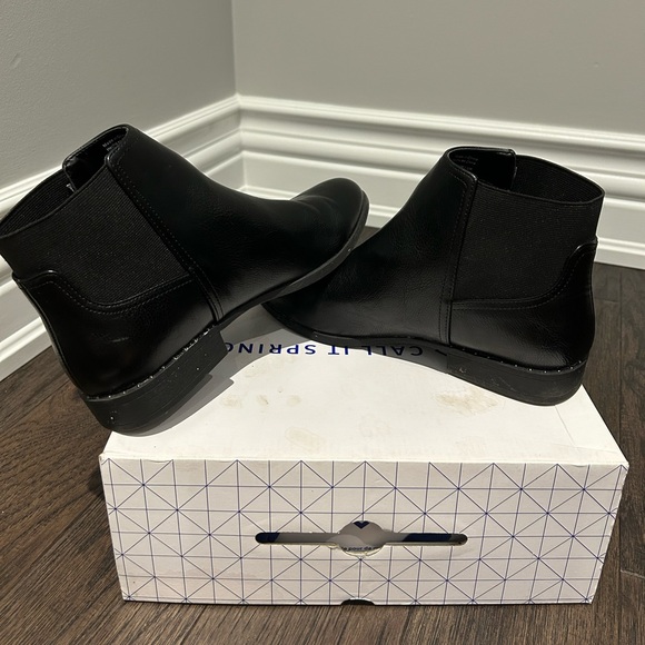 Call It Spring - Leather Booties - Picture 2 of 4